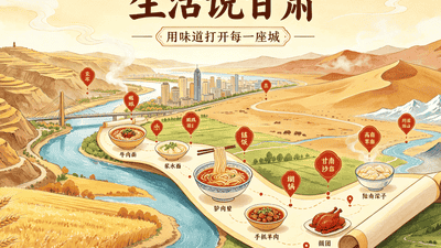 致每一位想真正了解甘肃的人：这是一封来自“生活说甘肃”的美食邀请信
