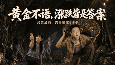 【黄金不语，涨跌皆是答案】