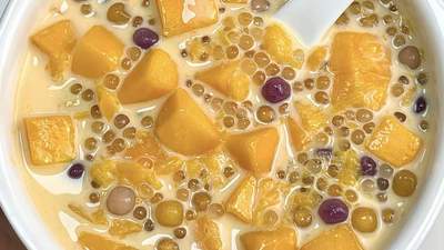 夏日燥热难耐？试试这碗！手残党逆袭的芒果牛奶西米露解密