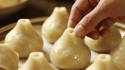 吕梁合楞子土豆丸子蘸醋的质朴美味