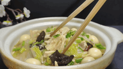 多种食材一锅炖成鲜香味十足的烩菜，手撕娃娃菜配肉末、鹌鹑蛋的家常炖菜，随手搭的丰富食材组合，好吃下饭，天热没胃口时这样做超省心