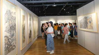 来看一场东方水墨美学盛宴！浦东金海文化艺术中心迎杨春中国画作品展