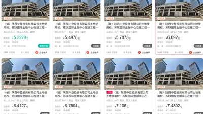 七次流拍，西安“双子塔”等不到接盘者
