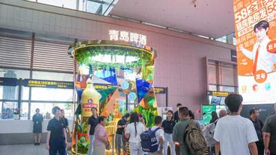 来青接机享多元趣味活动 哈第一杯鲜啤领伴手礼还有IP互动快闪打卡
