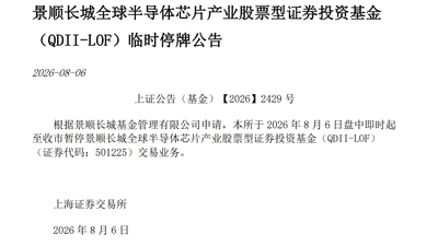 半导体主题ETF波动剧烈 近期多只基金遭资金“低买高卖”提示风险