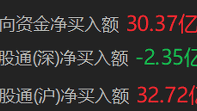 8月6日10时56分南向资金净流入超30亿港元 多元市场参与氛围升温