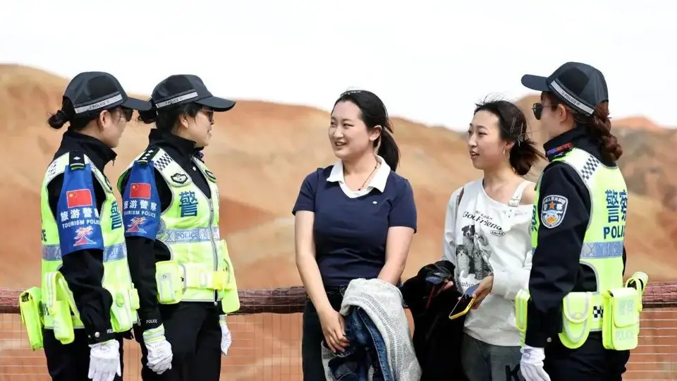 张掖旅游110联动多部门 多元服务让游客省心暖心