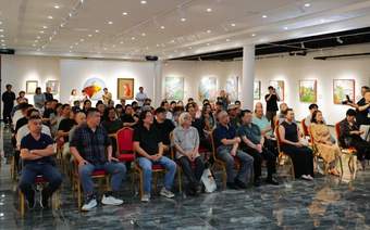 2026山东油画家邀请展在济南新世界展览馆举办