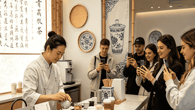 新茶饮出海迈入文化叙事时代，中式茶特调成为东方美学全球载体