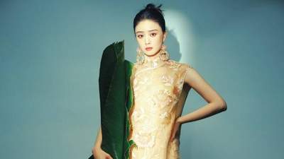看了蒋欣的新中式穿搭,我悟了:色不过三、款式简约,优雅又高级