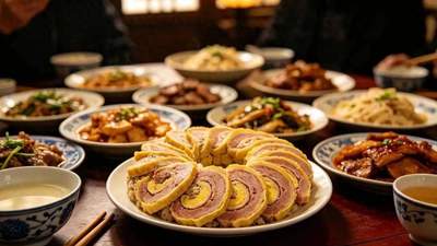 从嘉靖的囚车干粮到钟祥酒席头菜，这卷蛋皮传了五百年