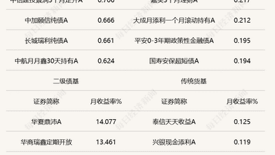 6月债市震荡，“固收+”基金平均业绩继续领先