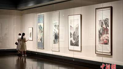 长安画派与海派绘画名作沪上聚首