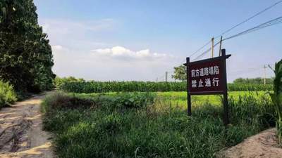运城稷山玉壁城遗址旁路面塌陷 民众留意考古专家确认的古战场遗骸