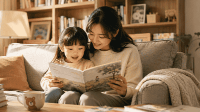 慢阅读不是负担 陪孩子每天10-20分钟开启专属亲子阅读时光