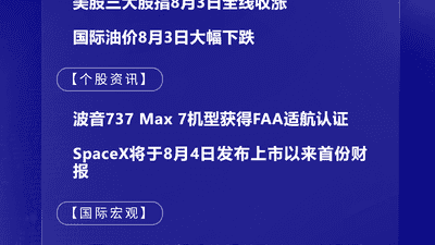8月4日国际动态追踪：日韩股市高开 美国25州联合起诉特朗普政府301关税相关动态引关注