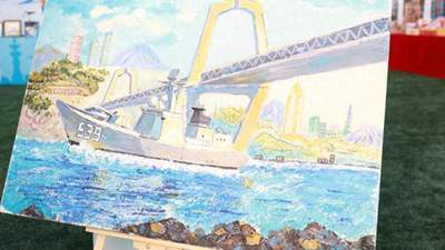 海军某支队邀地方群众官兵家属共赴北海深蓝战舰文化节 沉浸式互动拉满军民体验