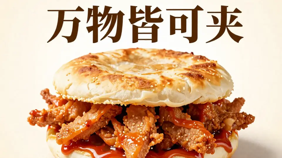 蚌埠烧饼夹里脊：万物皆可夹的市井美味，甜辣酱拌出青春回忆