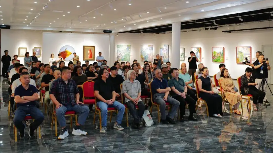 2026山东油画家邀请展在济南新世界展览馆举办