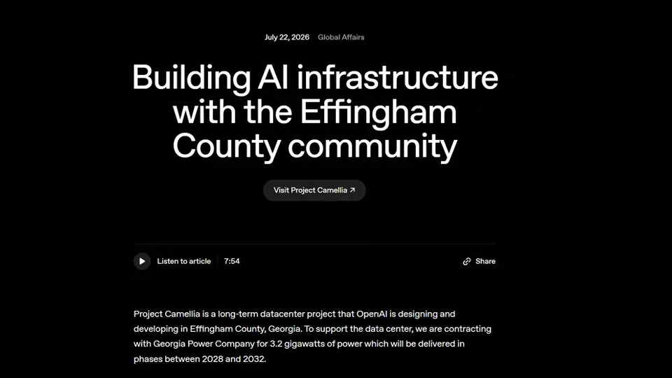OpenAI将2030年算力支出预算从6000亿美元上调至7500亿美元，并启动200亿美元数据中心项目