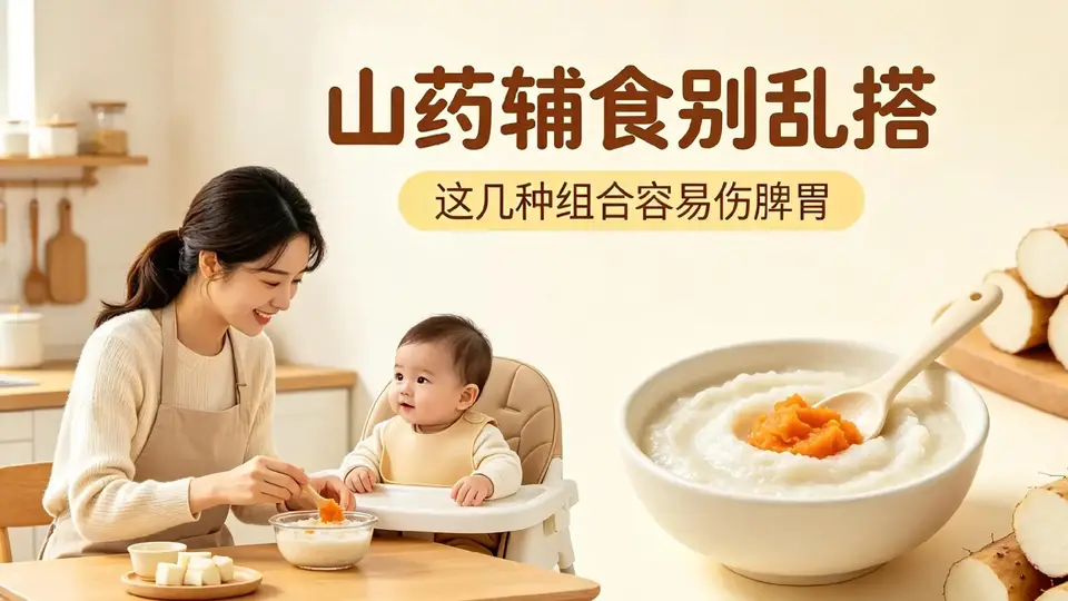 山药不能搭配什么做辅食？别乱混搭伤娃脾胃，宝妈建议收藏