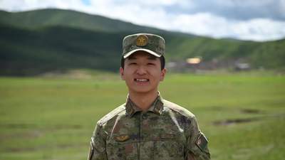 湖南小伙黄以宁，军考703.1分，位列西部战区陆军第一名！
