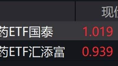 创新药概念股走强，科创创新药ETF涨超6%
