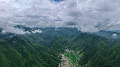 夏日清晨去江西芦溪窑下村，看雾绕竹海、白墙黛瓦的山居诗景