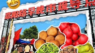 七点不到赶场日照嘉阳路早市 烟火里尝遍碳水时蔬海鲜的鲜活滋味