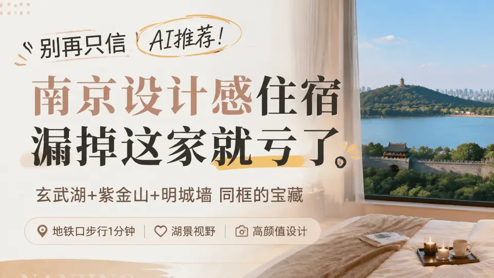 来洄游民宿解锁金陵山水城林全景 沉浸式设计体验错过太可惜