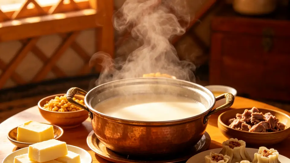 鄂尔多斯美食地图:从奶茶到焖面的味蕾之旅