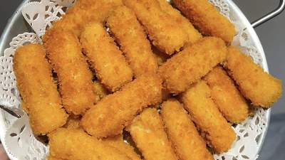 家常脆皮炸鲜奶：外酥里嫩，一口沦陷的奶香治愈甜品