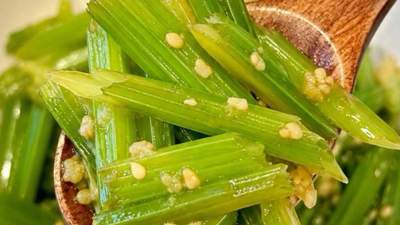 夏日餐桌热闹开席 学做脆爽拌芹菜解锁爽口小食