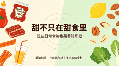 吃顿便饭都踩糖坑？这些藏在日常里的高糖美味，测测你中了几个