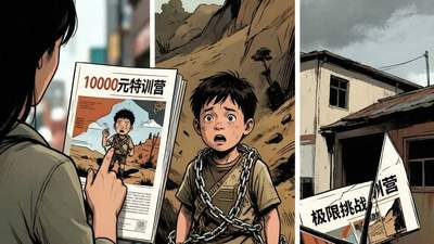 "花钱买苦"暑期万元吃苦夏令营：消费苦难，正在悄悄扭曲孩子的价值观