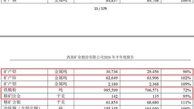 归母净利润翻倍却现百亿元投资现金净流出！西部矿业上半年净赚近42亿元背后：铜钼暴涨掩盖非铜产能未达标隐忧