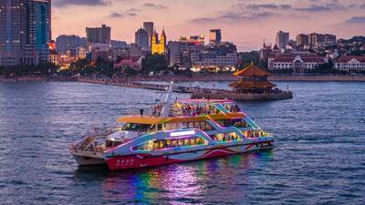 8月1日青岛栈桥夜游启航 多元体验唤醒夏夜海上文旅新活力