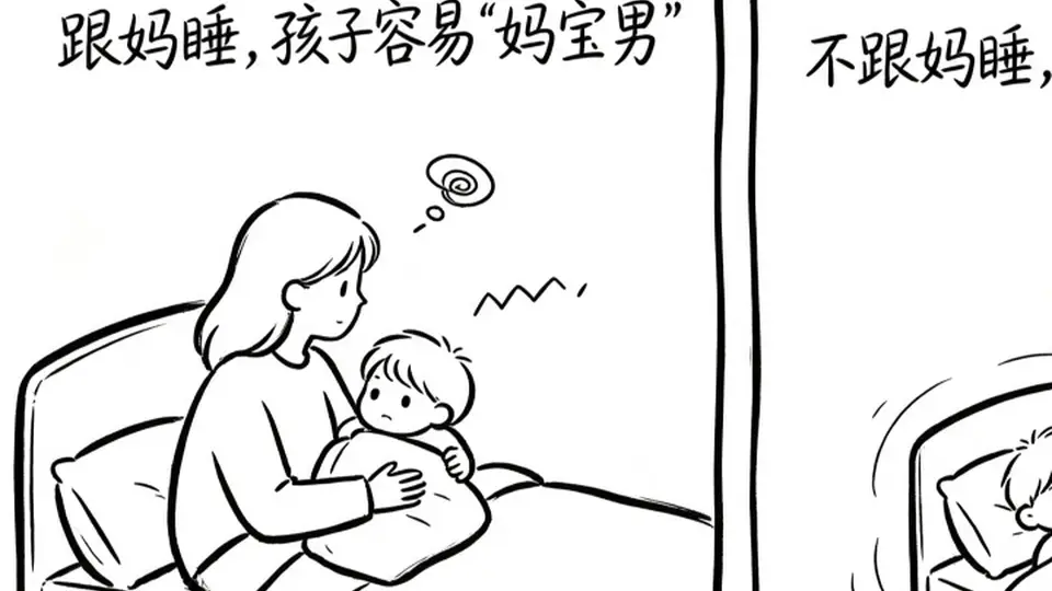 从小“跟妈睡”和“不跟妈睡”的孩子,长大后有什么区别?父母越早知道越好