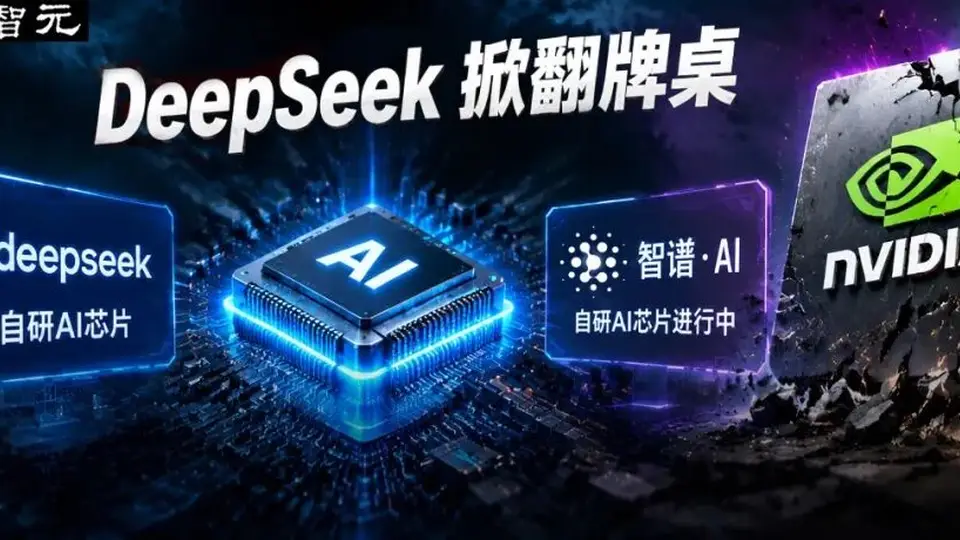 DeepSeek、智谱被曝造芯，国产大模型绕开英伟达！