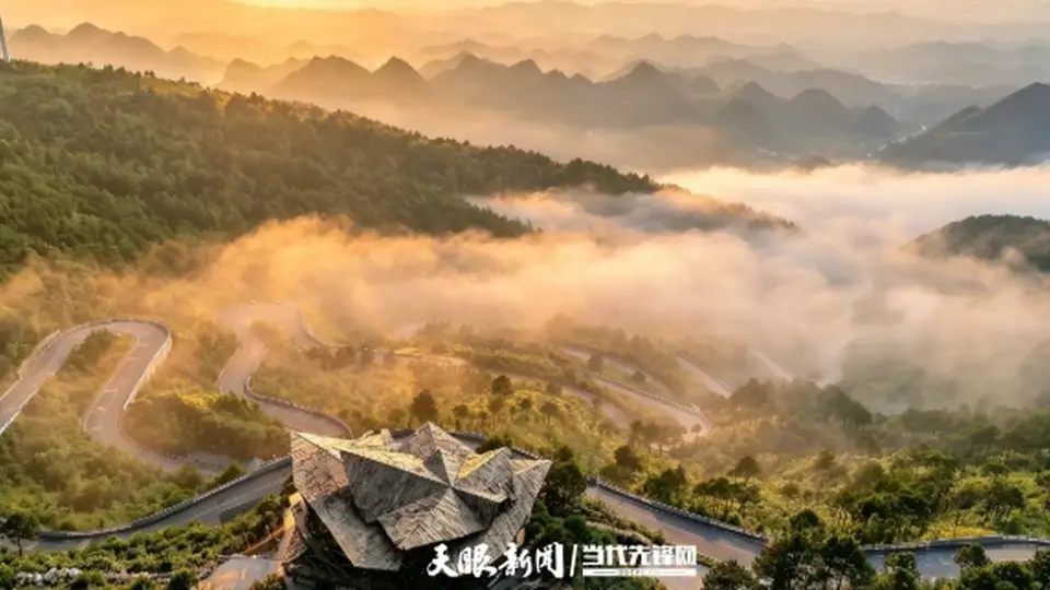 山脊上的“追风里”，贵阳跑山天花板