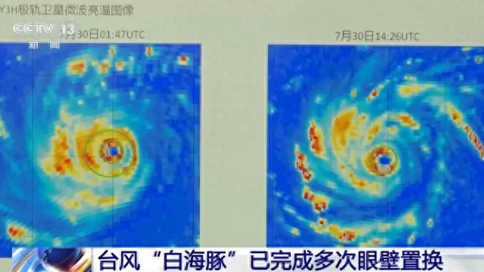 台风“变身”现场大揭秘！多场气象级多元活动等你来围观白海豚眼壁置换全程