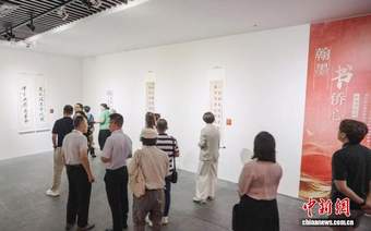 以艺为媒话侨心 上海普陀举办侨界艺术作品鉴赏交流会