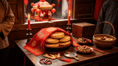 烧饼藏寓意，老白沙的团圆仪式——乡乡公主小故事（三）