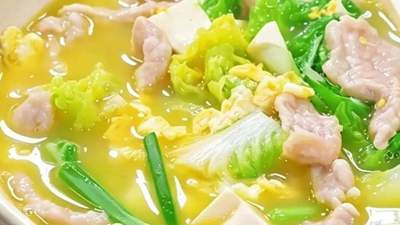 奶白家常三鲜汤！一锅快手煮，鲜而不腻，孩子超爱喝！