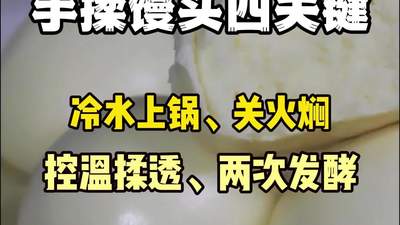 教学手工馒头技术的培训班-手揉馒头四关键