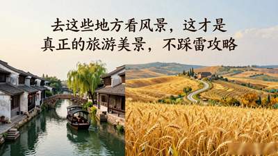 去这些地方看风景,这才是真正的旅游美景,不踩雷攻略
