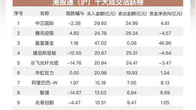 南向资金追踪｜单日净买超205亿港元创近一个半月新高 AI硬件概念股反被抛售
