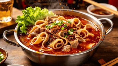 经典名汤——水煮牛百页