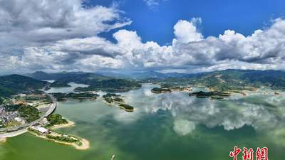 福建古田:翠屏湖畔风光美