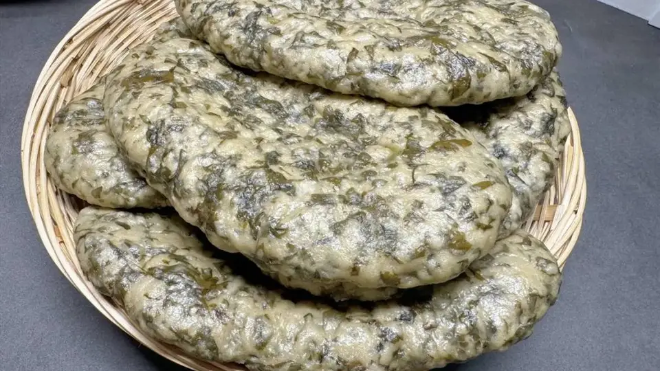 红薯叶粗粮蒸饼太对娃胃口 自己动手做松软好吃还健康